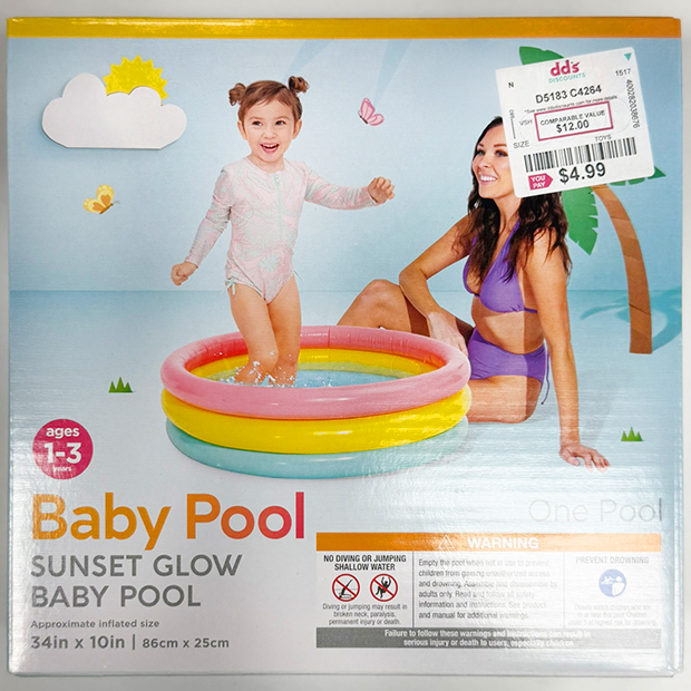 Baby pool found in store at dd’s.